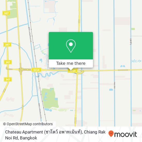 Chateau Apartment (ชาโตว์ อพาทเม้นท์), Chiang Rak Noi Rd map