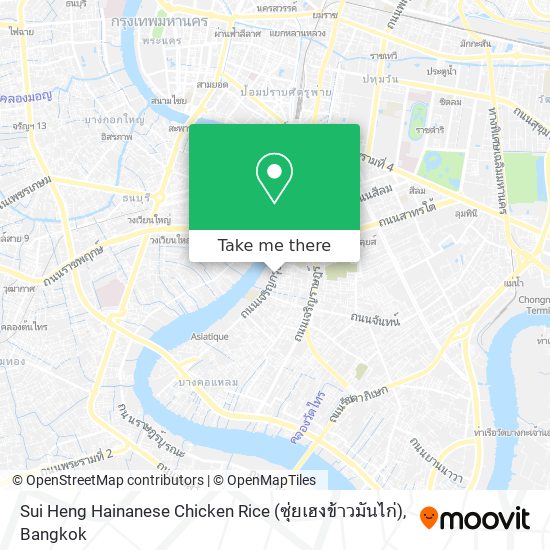 Sui Heng Hainanese Chicken Rice (ซุ่ยเฮงข้าวมันไก่) map