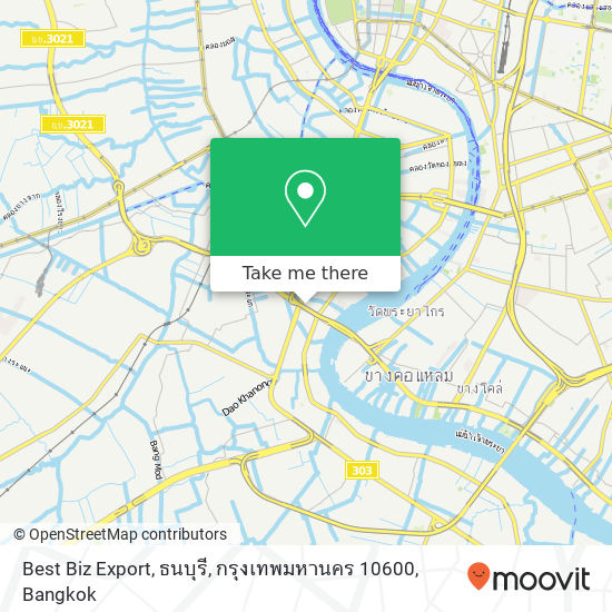 Best Biz Export, ธนบุรี, กรุงเทพมหานคร 10600 map