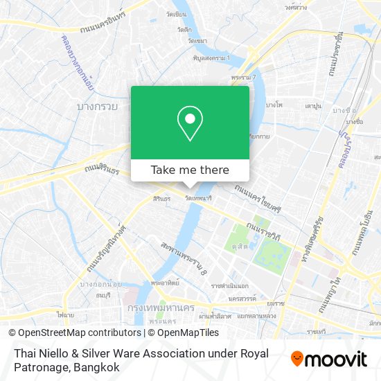 Thai Niello & Silver Ware Association under Royal Patronage map