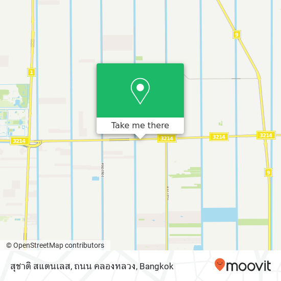 สุชาติ สแตนเลส, ถนน คลองหลวง map