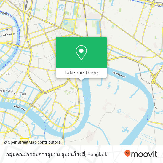 กลุ่มคณะกรรมการชุมชน ชุมชนโรงสี map