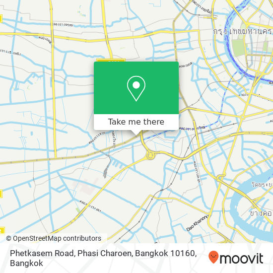 Phetkasem Road, Phasi Charoen, Bangkok 10160 map