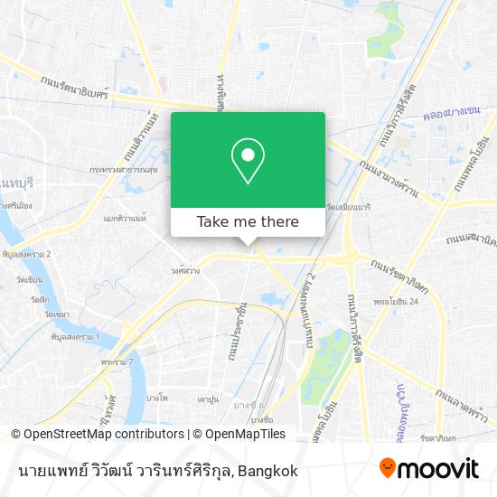 นายแพทย์ วิวัฒน์ วารินทร์ศิริกุล map