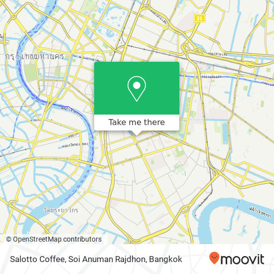 Salotto Coffee, Soi Anuman Rajdhon map