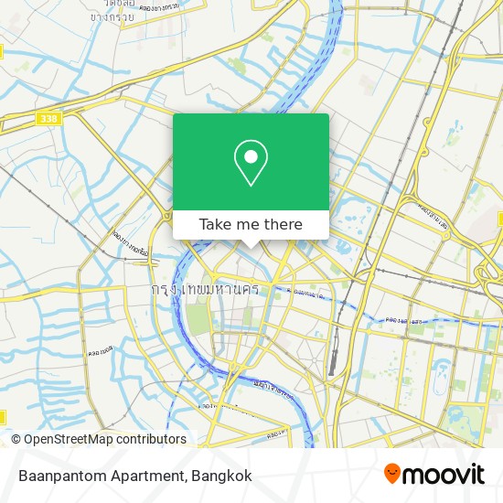Baanpantom Apartment map
