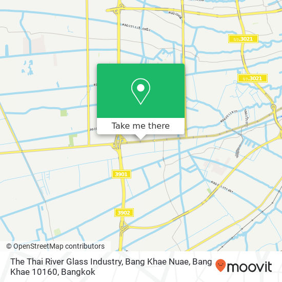 The Thai River Glass Industry, Bang Khae Nuae, Bang Khae 10160 map