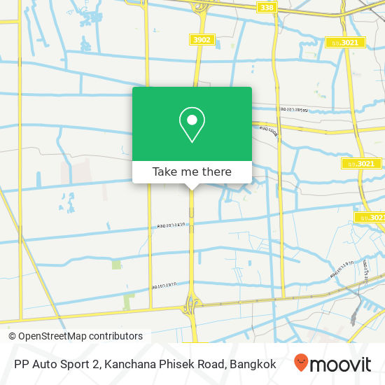 PP Auto Sport 2, Kanchana Phisek Road map