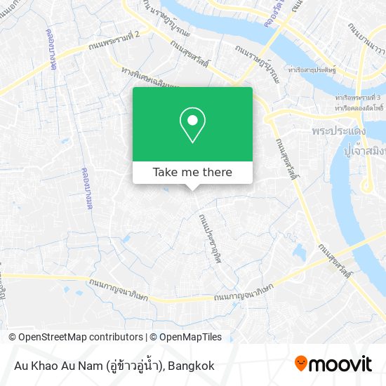 Au Khao Au Nam (อู่ข้าวอู่น้ำ) map