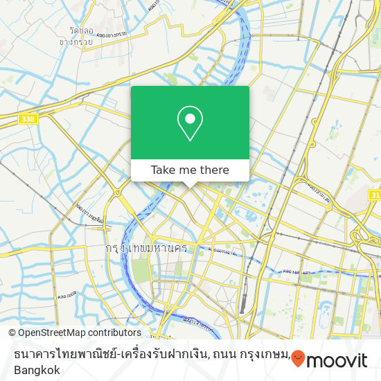 ธนาคารไทยพาณิชย์-เครื่องรับฝากเงิน, ถนน กรุงเกษม map