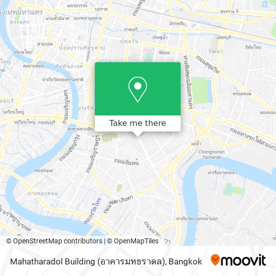 Mahatharadol Building (อาคารมหธราดล) map