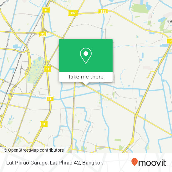 Lat Phrao Garage, Lat Phrao 42 map