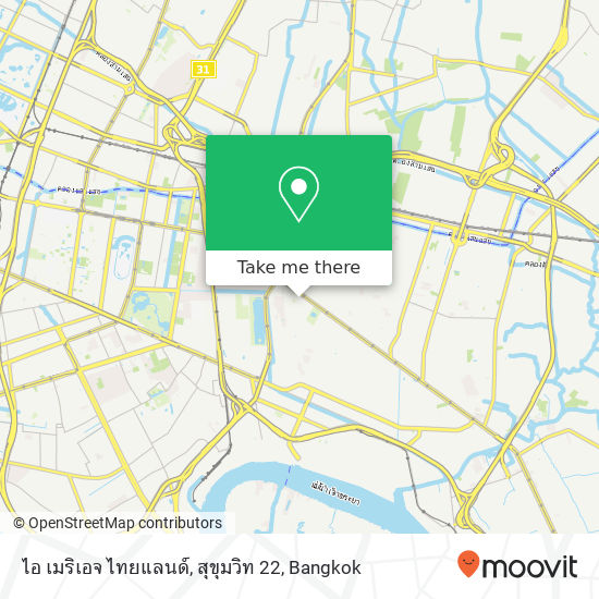 ไอ เมริเอจ ไทยแลนด์, สุขุมวิท 22 map