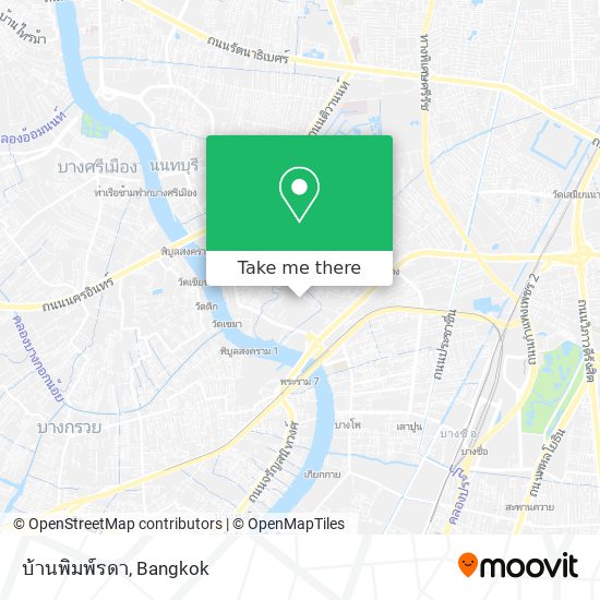 บ้านพิมพ์รดา map