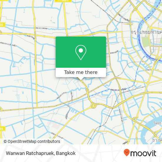 Wanwan Ratchapruek map