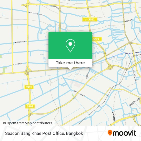 Seacon Bang Khae Post Office map