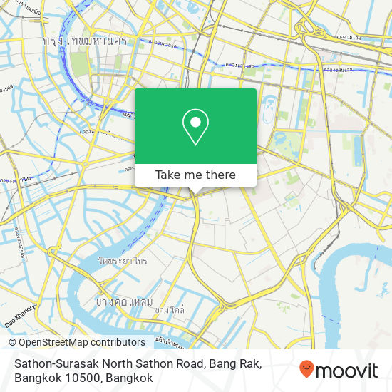 Sathon-Surasak North Sathon Road, Bang Rak, Bangkok 10500 map