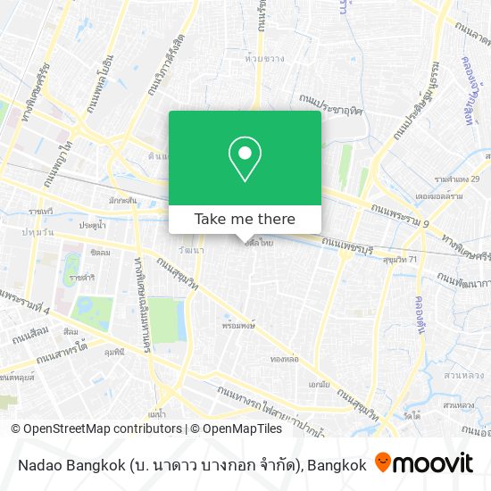 Nadao Bangkok (บ. นาดาว บางกอก จำกัด) map