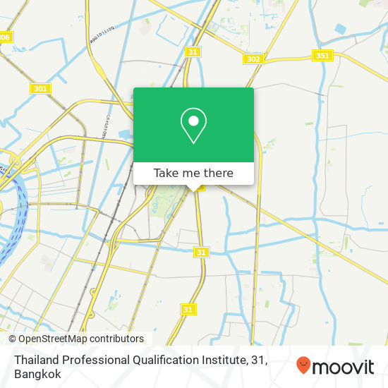 Thailand Professional Qualification Institute, 31 map