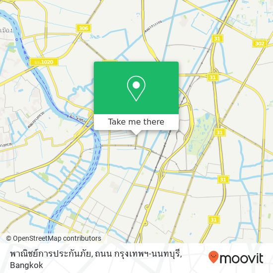 พาณิชย์การประกันภัย, ถนน กรุงเทพฯ-นนทบุรี map