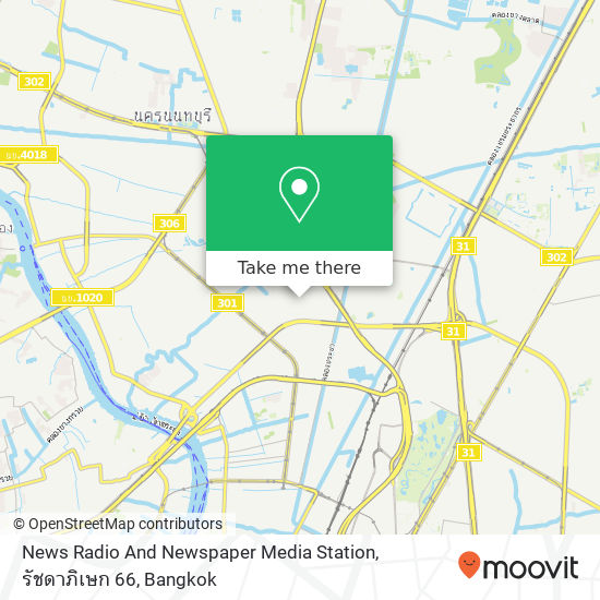 News Radio And Newspaper Media Station, รัชดาภิเษก 66 map