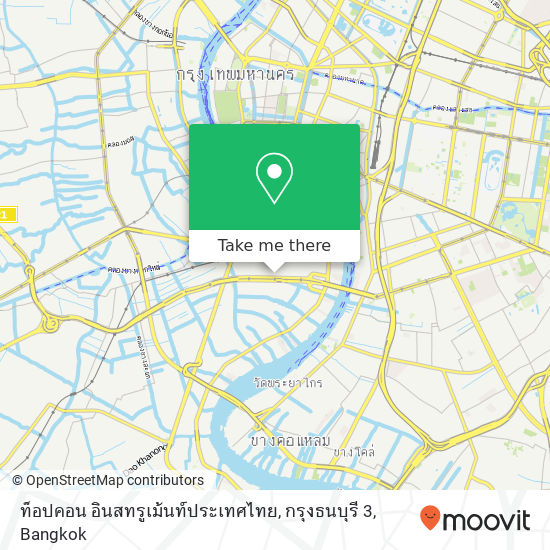 ท็อปคอน อินสทรูเม้นท์ประเทศไทย, กรุงธนบุรี 3 map