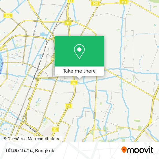 เส้นสะหนาน map