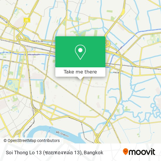 Soi Thong Lo 13 (ซอยทองหล่อ 13) map