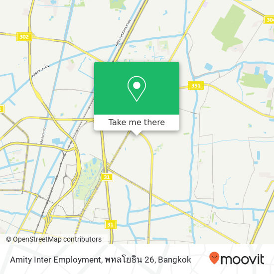 Amity Inter Employment, พหลโยธิน 26 map