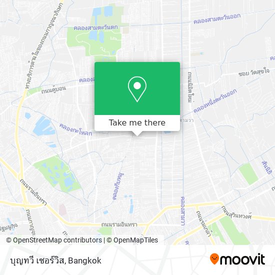 บุญทวี เซอร์วิส map