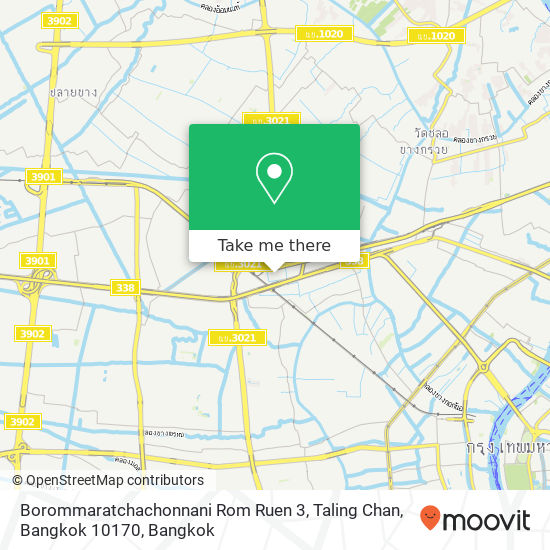 Borommaratchachonnani Rom Ruen 3, Taling Chan, Bangkok 10170 map