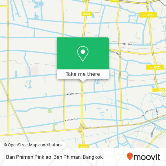 Ban Phiman Pinklao, Ban Phiman map