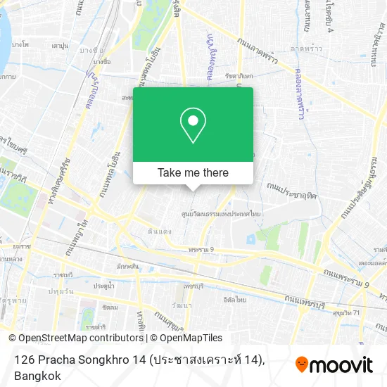 126 Pracha Songkhro 14 (ประชาสงเคราะห์ 14) map