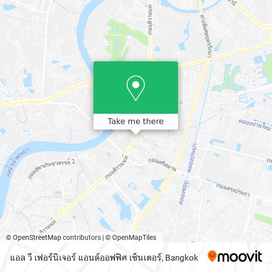 แอล วี เฟอร์นิเจอร์ แอนด์ออฟฟิศ เซ็นเตอร์ map