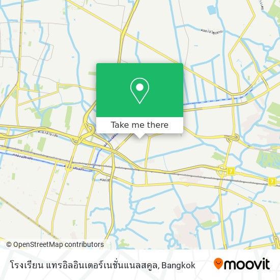 โรงเรียน แทรอิลอินเตอร์เนชั่นแนลสคูล map