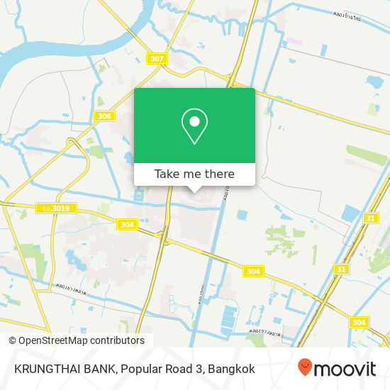 KRUNGTHAI BANK, Popular Road 3 map