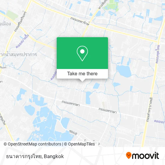 ธนาคารกรุงไทย map