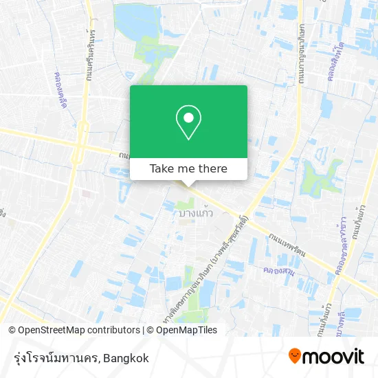 รุ่งโรจน์มหานคร map