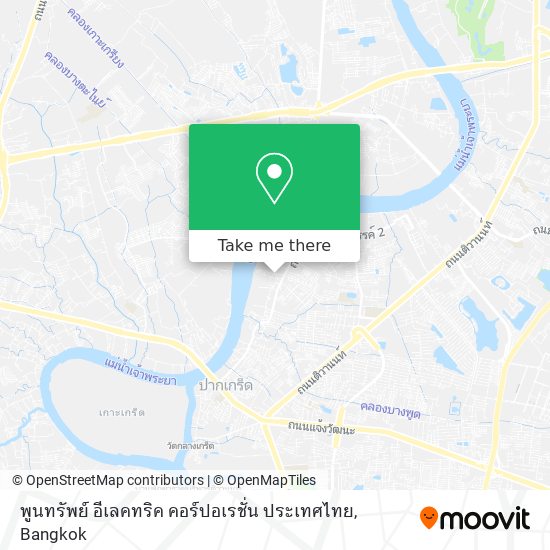 พูนทรัพย์ อีเลคทริค คอร์ปอเรชั่น ประเทศไทย map