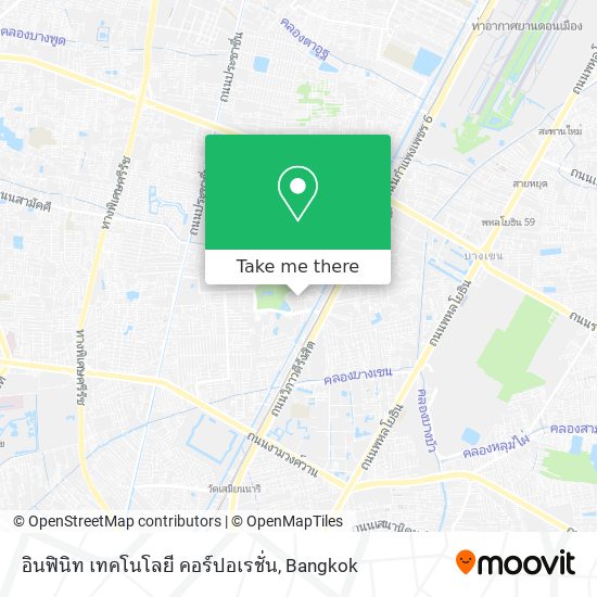 อินฟินิท เทคโนโลยี คอร์ปอเรชั่น map