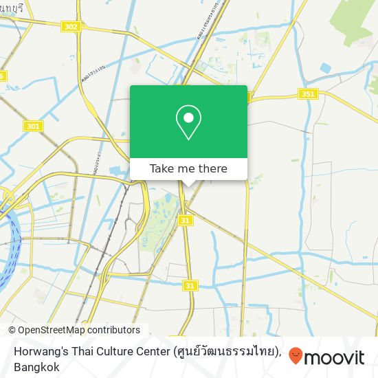 Horwang's Thai Culture Center (ศูนย์วัฒนธรรมไทย) map
