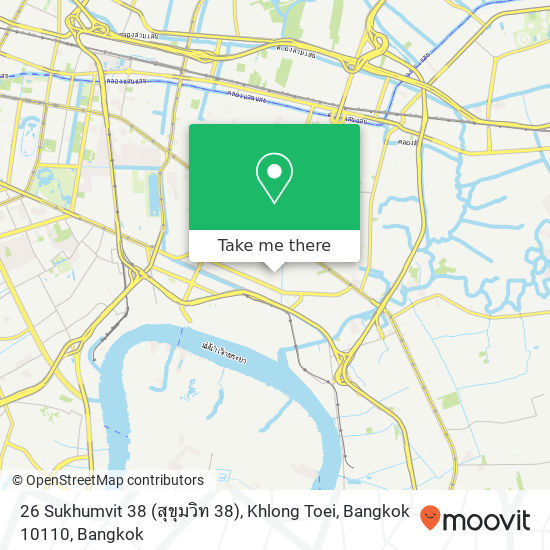 26 Sukhumvit 38 (สุขุมวิท 38), Khlong Toei, Bangkok 10110 map