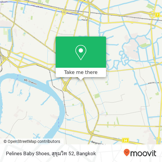 Pelines Baby Shoes, สุขุมวิท 52 map