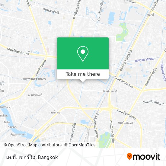 เค.ที. เซอร์วิส map