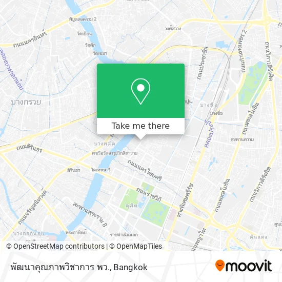 พัฒนาคุณภาพวิชาการ พว. map
