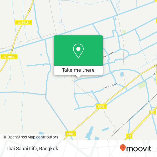 Thai Sabai Life map