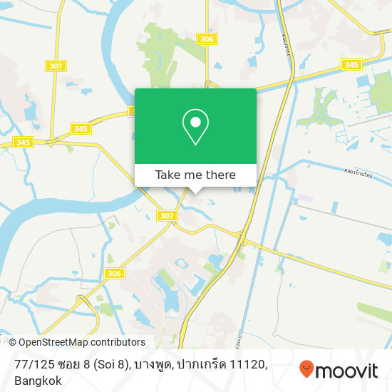 77 / 125 ซอย 8 (Soi 8), บางพูด, ปากเกร็ด 11120 map