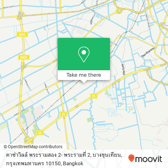 คาซ่าวิลล์ พระรามสอง 2- พระรามที่ 2, บางขุนเทียน, กรุงเทพมหานคร 10150 map