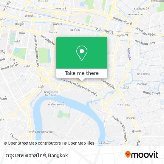 กรุงเทพ ดรายไอซ์ map