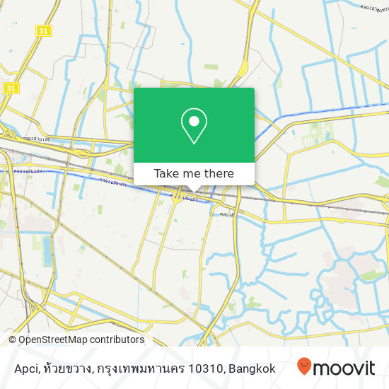 Apci, ห้วยขวาง, กรุงเทพมหานคร 10310 map